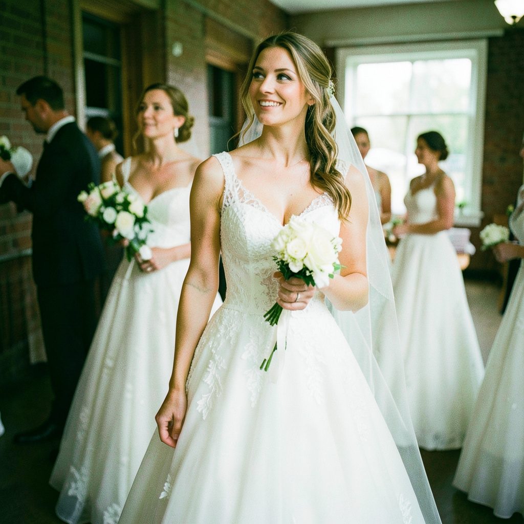 In a tough economy, brides are looking for ways to save a buck (or hundreds of bucks) on their wedding gowns. Many are t