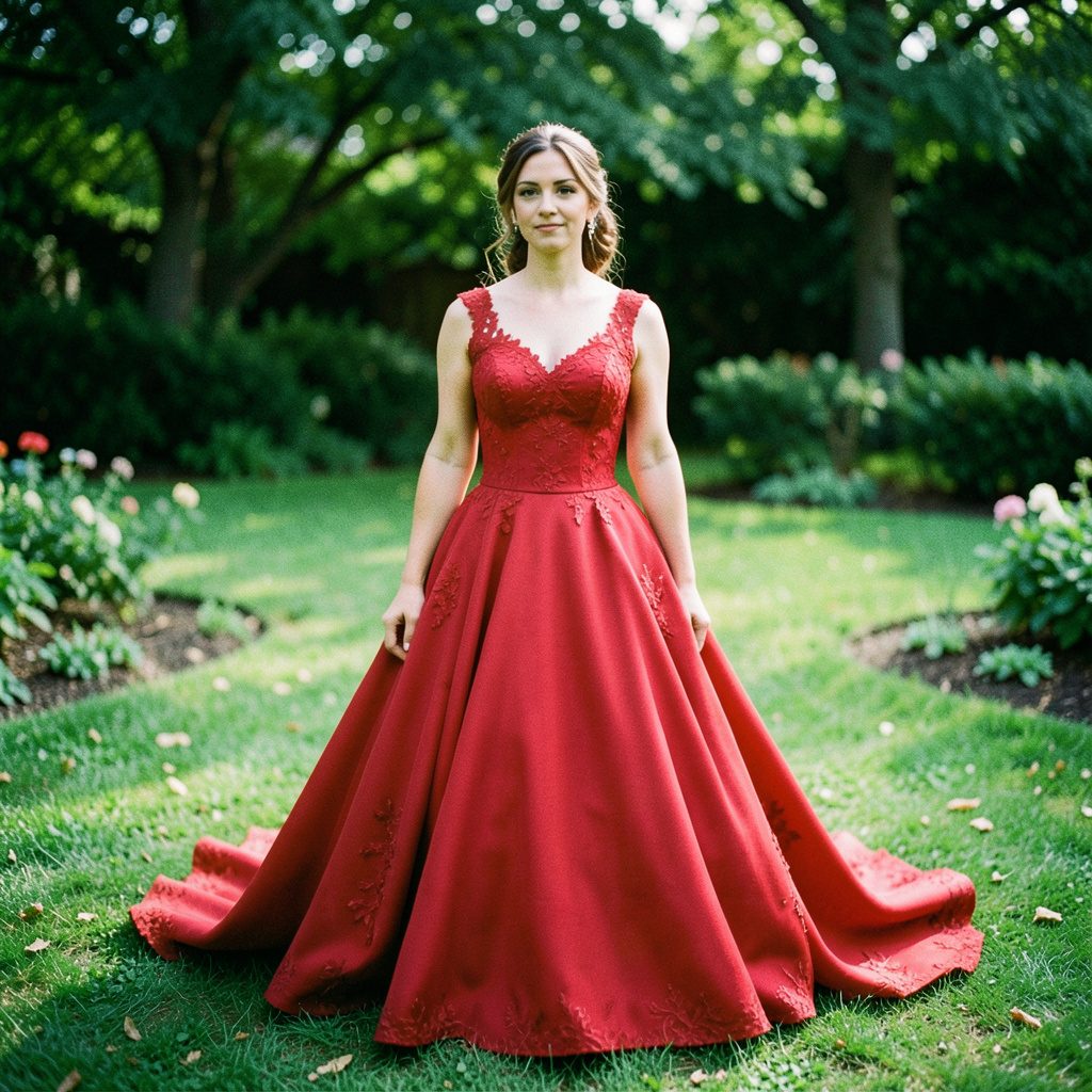 Maggie Sottero Scarlet Red Wedding Dress